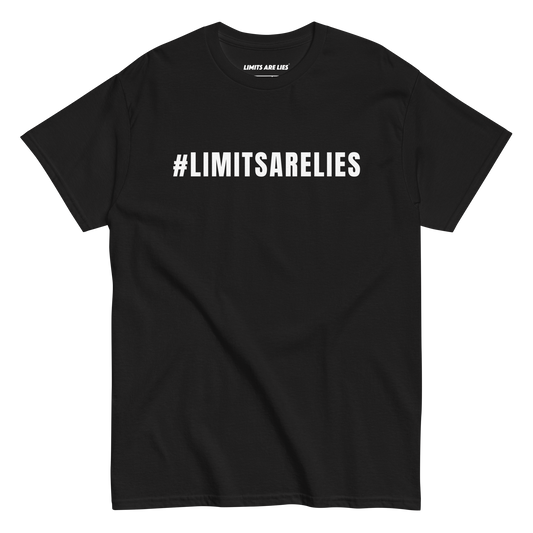 #LIMITSARELIES Logo Tee (White)