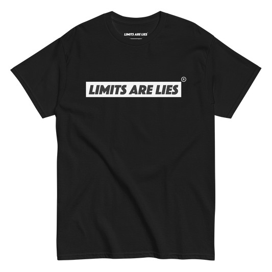 Limits Are Lies "Classic OG" Logo Tee (Black/White)