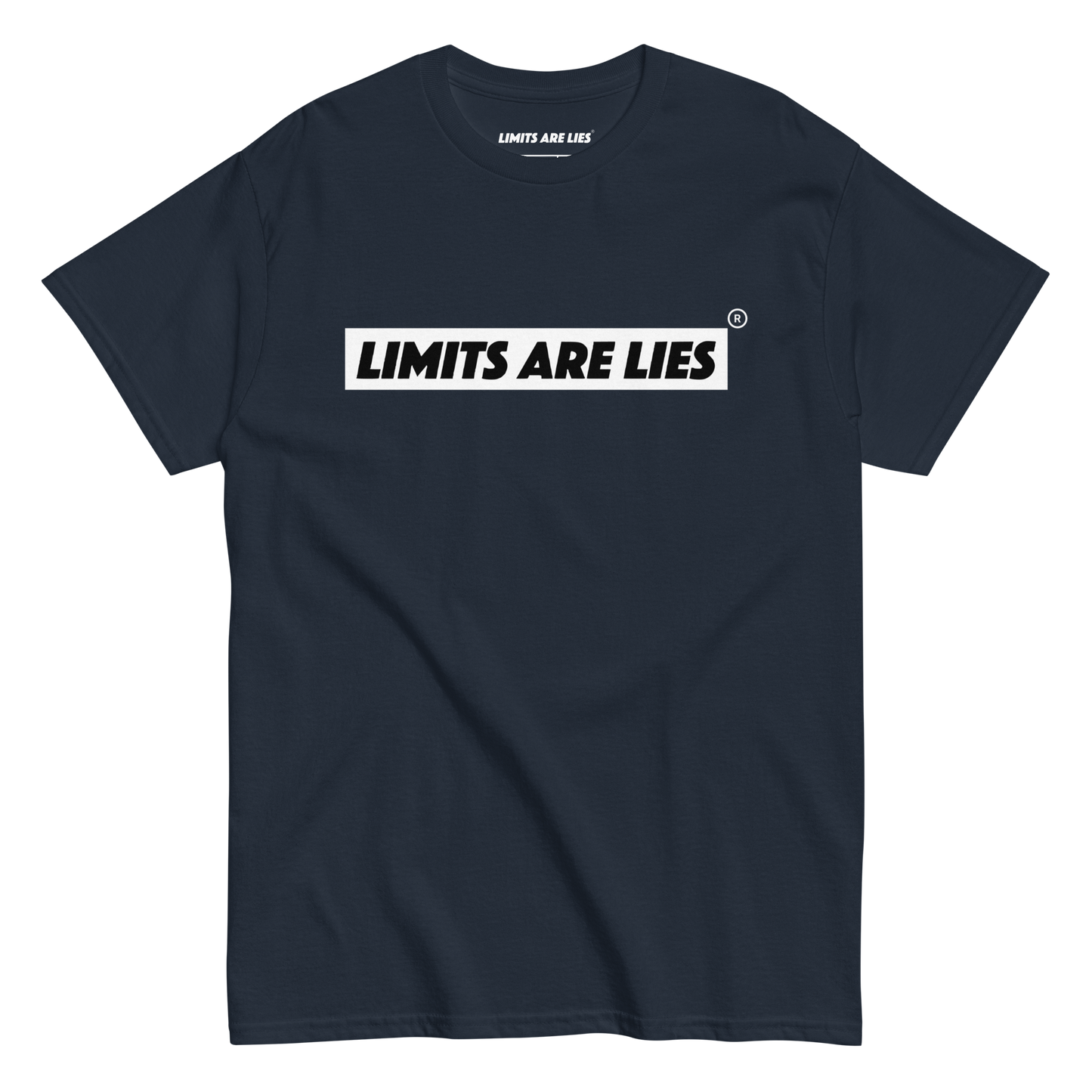 Limits Are Lies "Classic OG" Logo Tee (Black/White)