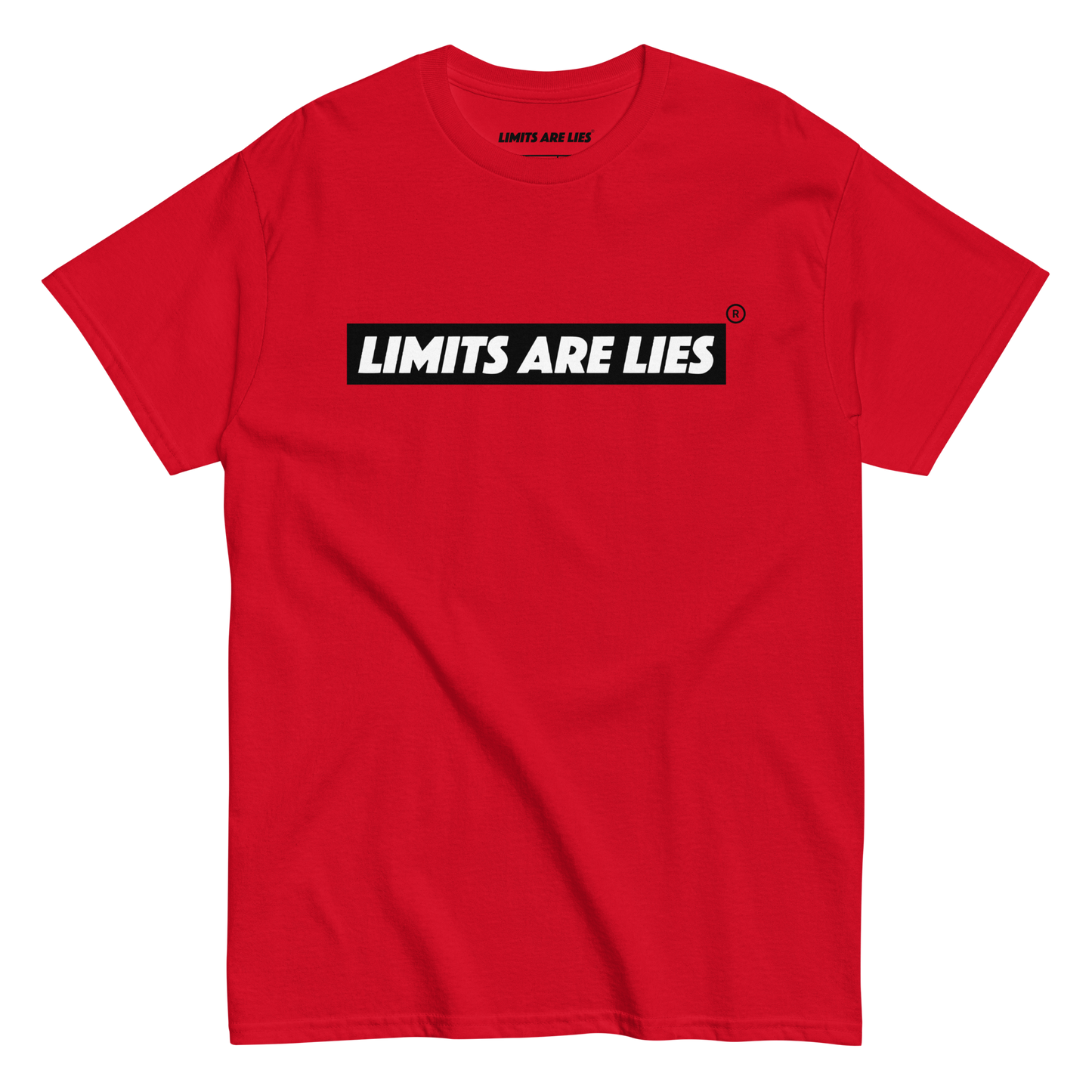 Limits Are Lies "Classic OG" Logo Tee (White/Black)