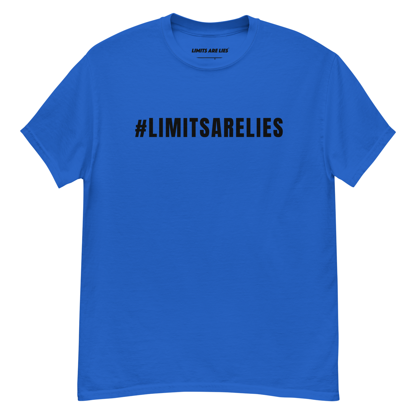 #LIMITSARELIES Logo Tee (Black)