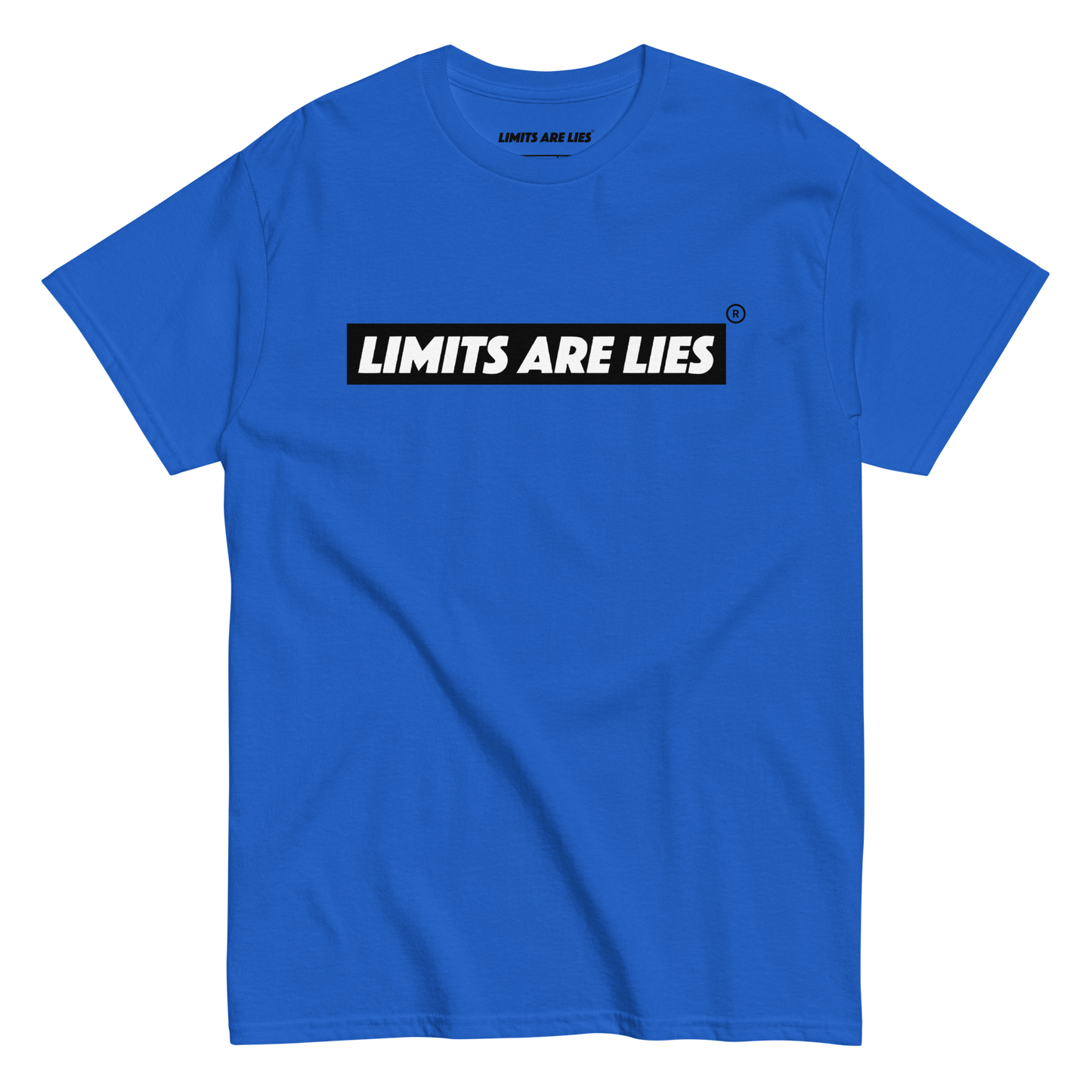 Limits Are Lies "Classic OG" Logo Tee (White/Black)