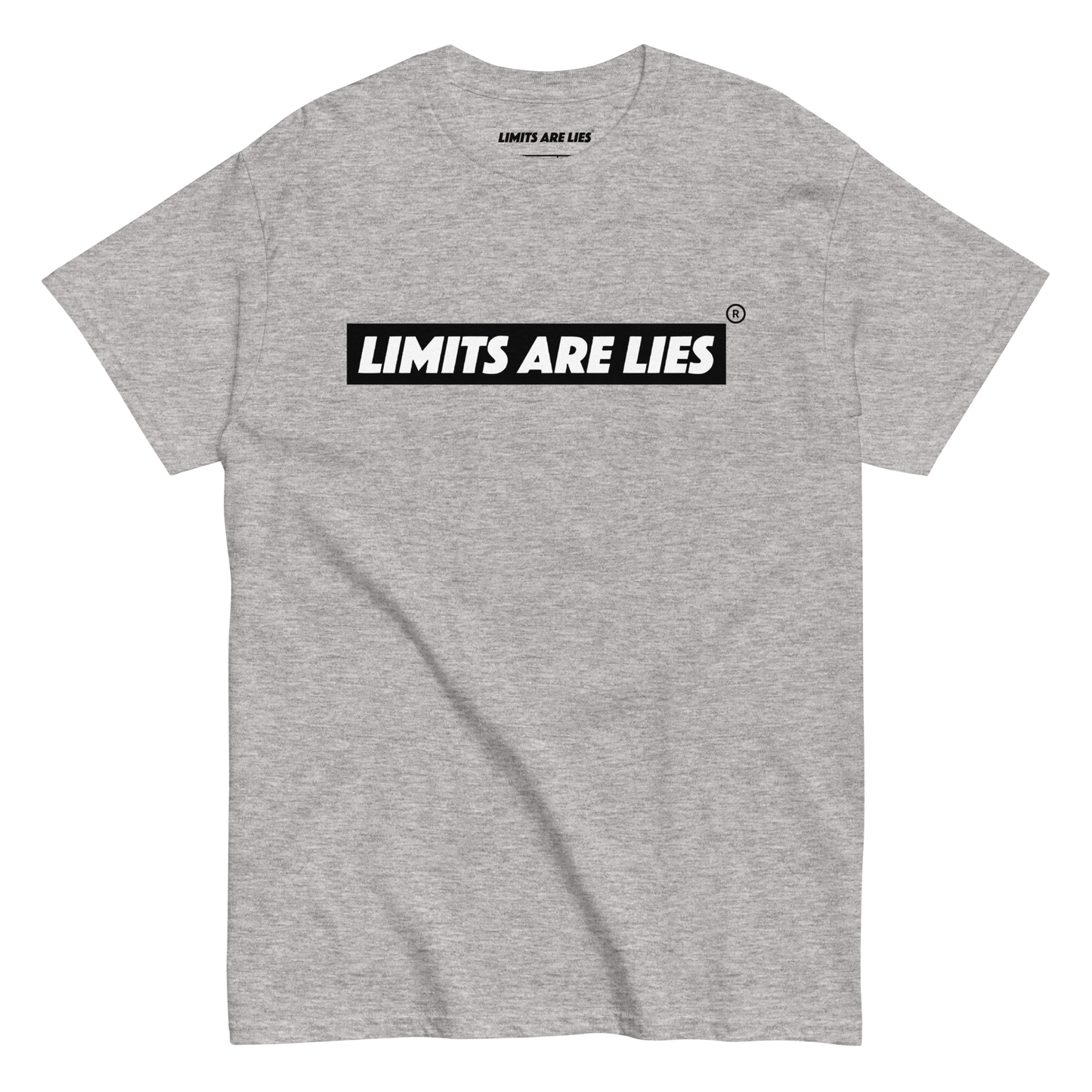 Limits Are Lies "Classic OG" Logo Tee (White/Black)