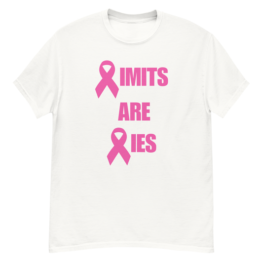 Limits Are Lies Breast Cancer Awareness Tee