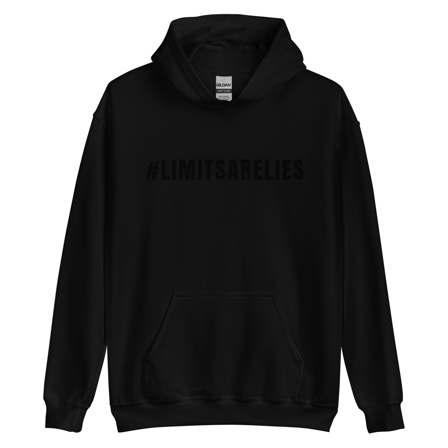 #LIMITSARELIES Logo Hoodie (Black)