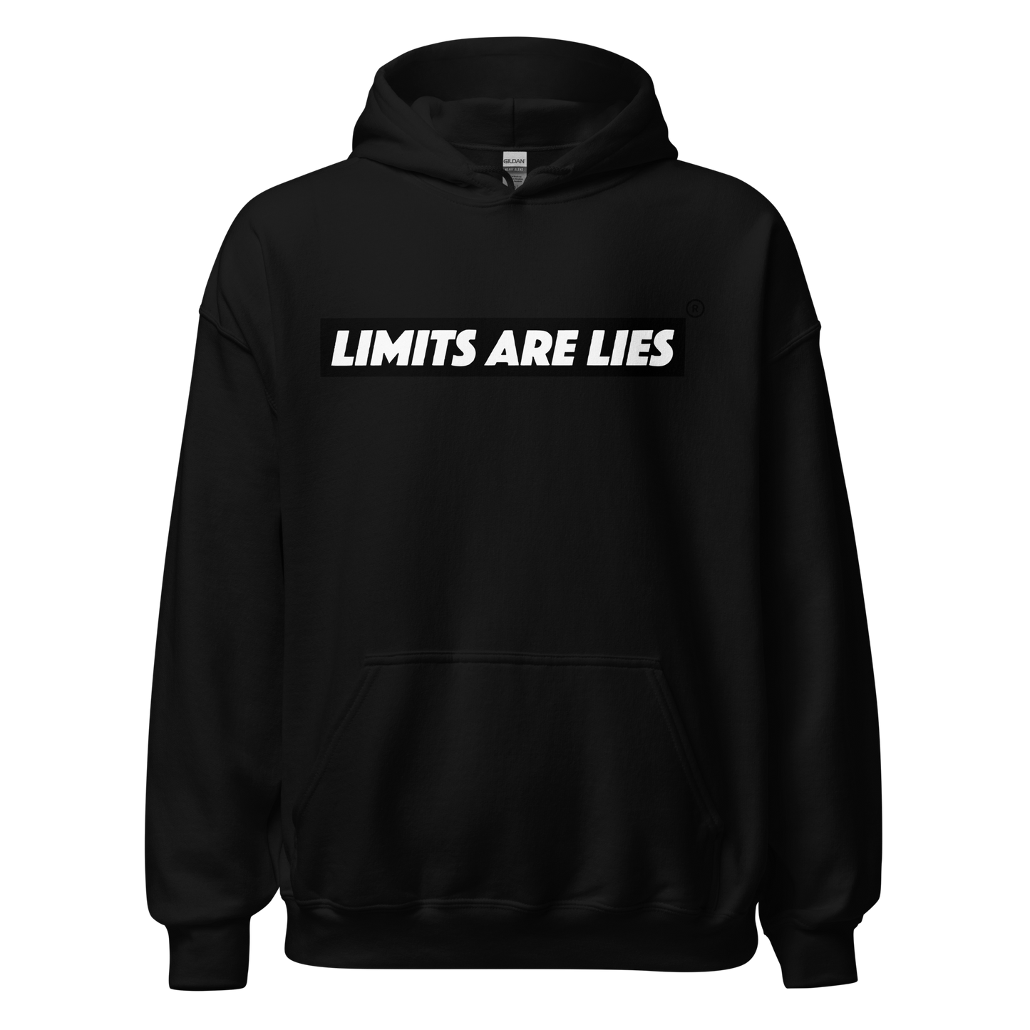 Limits Are Lies "Classic OG" Logo Hoodie (White/Black)