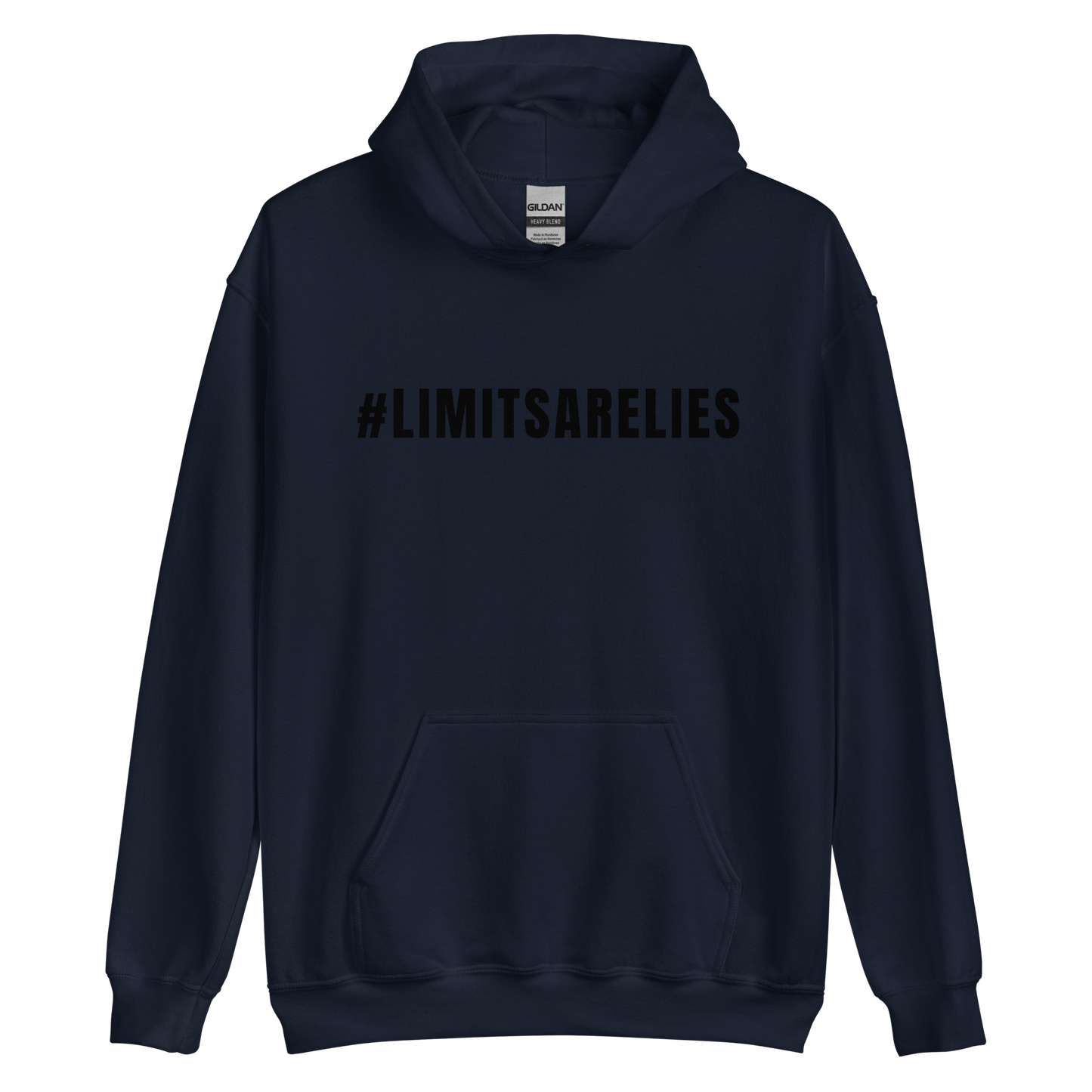 #LIMITSARELIES Logo Hoodie (Black)