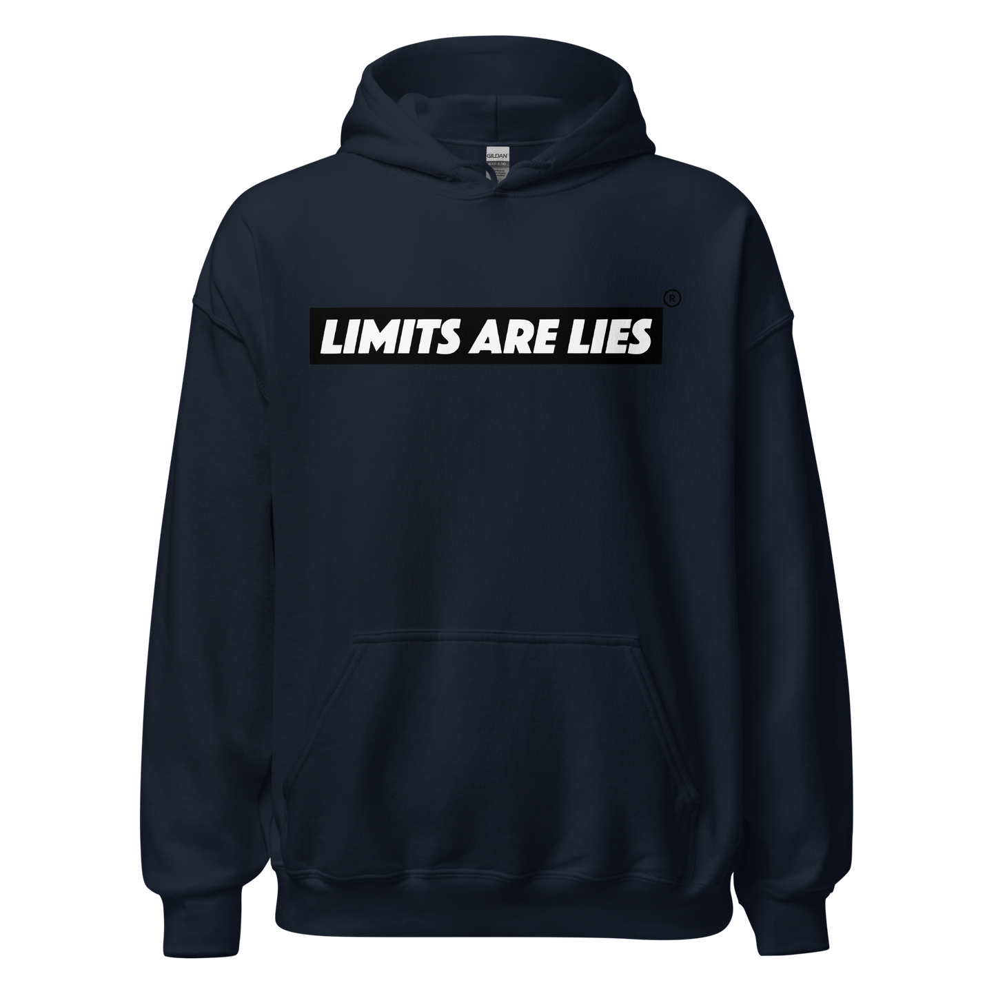 Limits Are Lies "Classic OG" Logo Hoodie (White/Black)