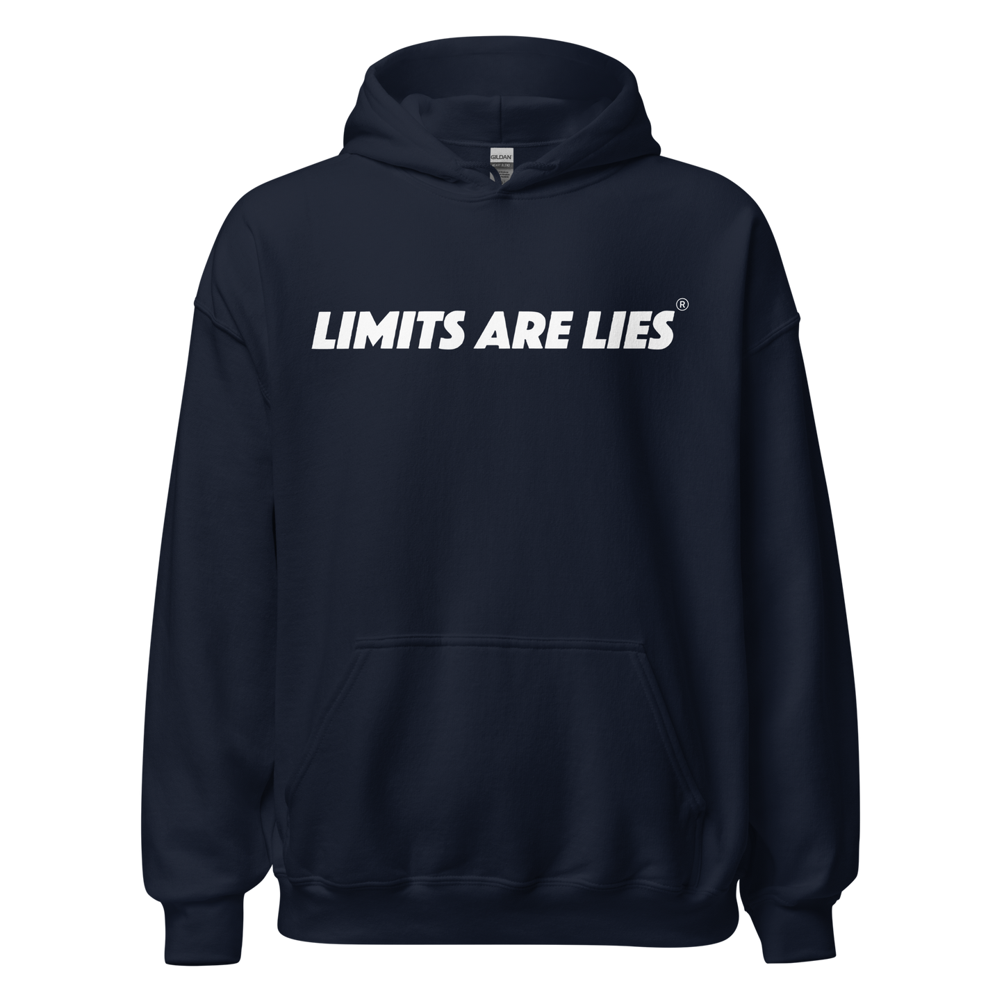 Limits Are Lies "OG" Logo Hoodie (White)