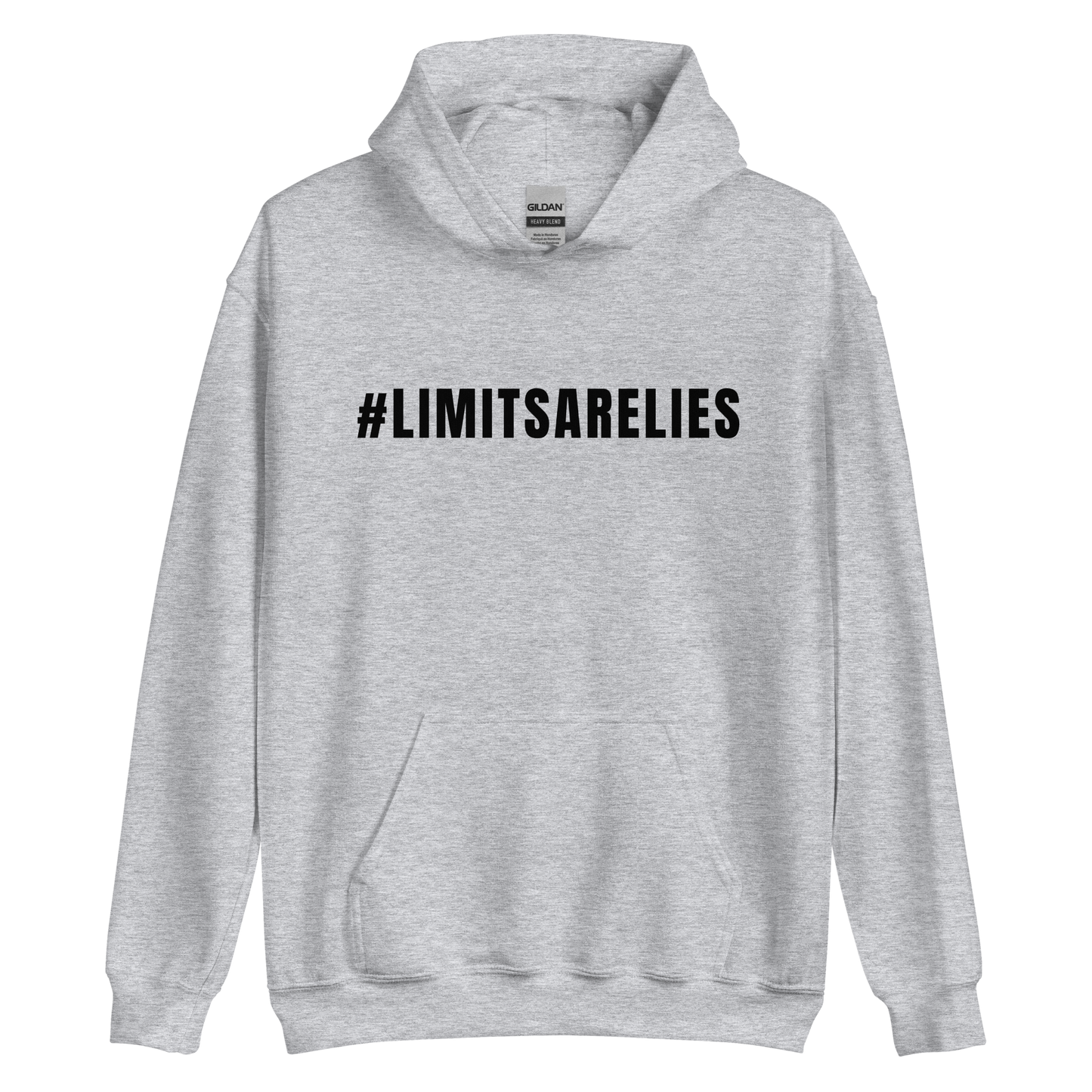 #LIMITSARELIES Logo Hoodie (Black)