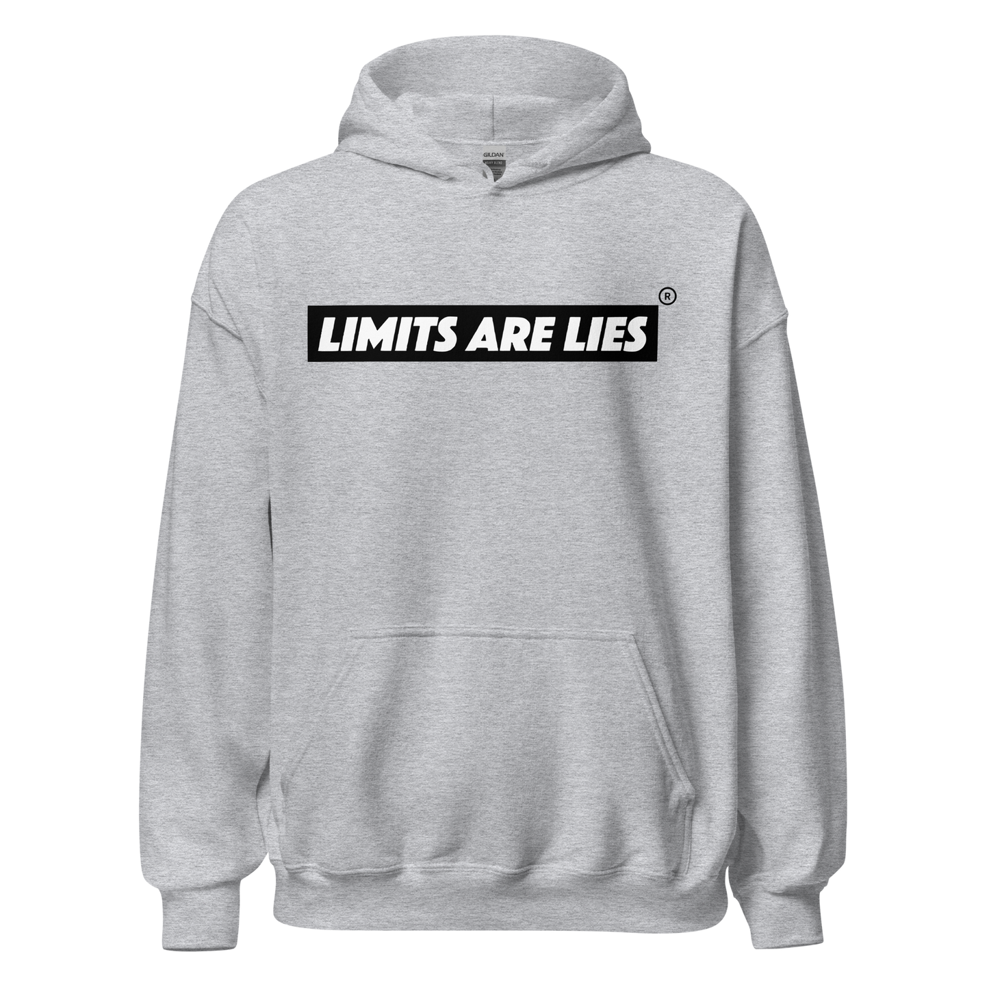 Limits Are Lies "Classic OG" Logo Hoodie (White/Black)