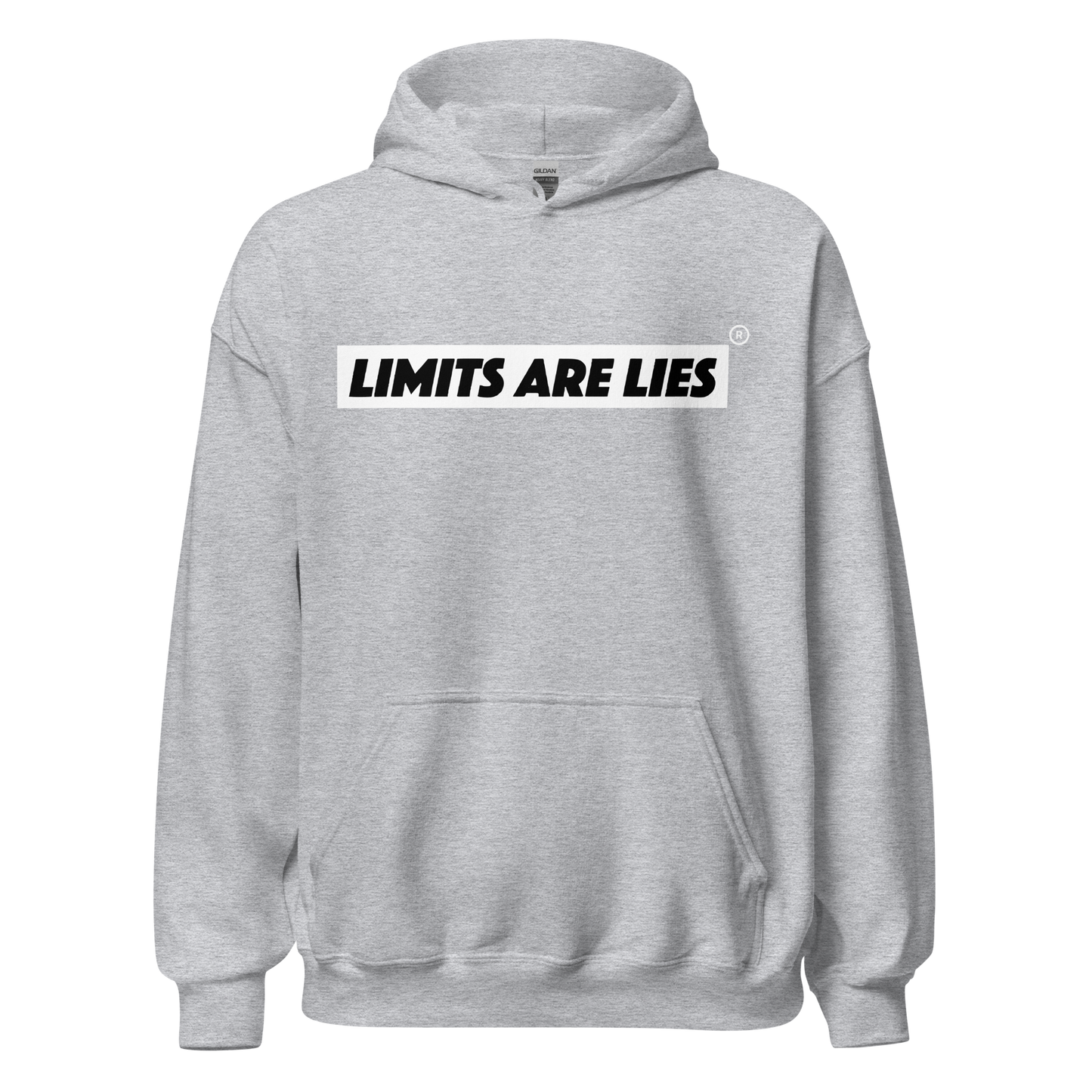 Limits Are Lies "Classic OG" Logo Hoodie (Black/White)