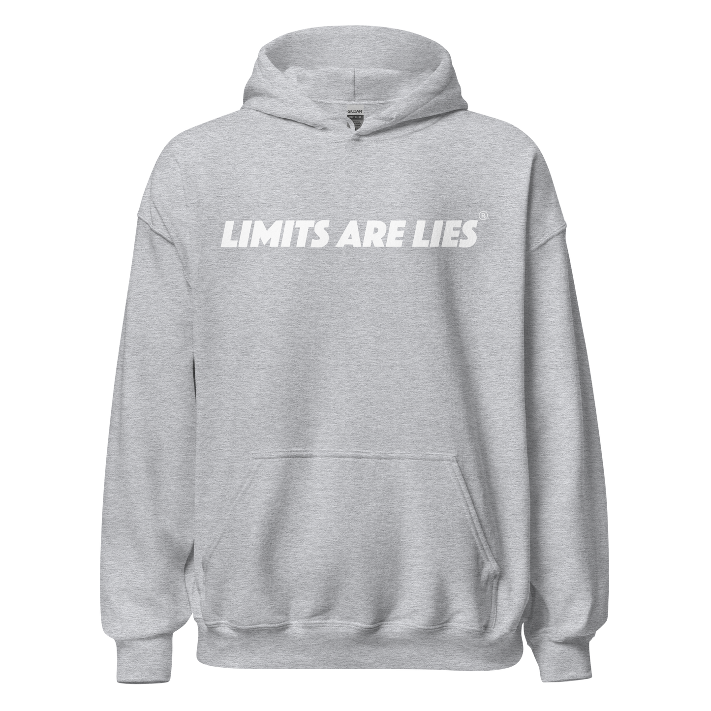 Limits Are Lies "OG" Logo Hoodie (White)