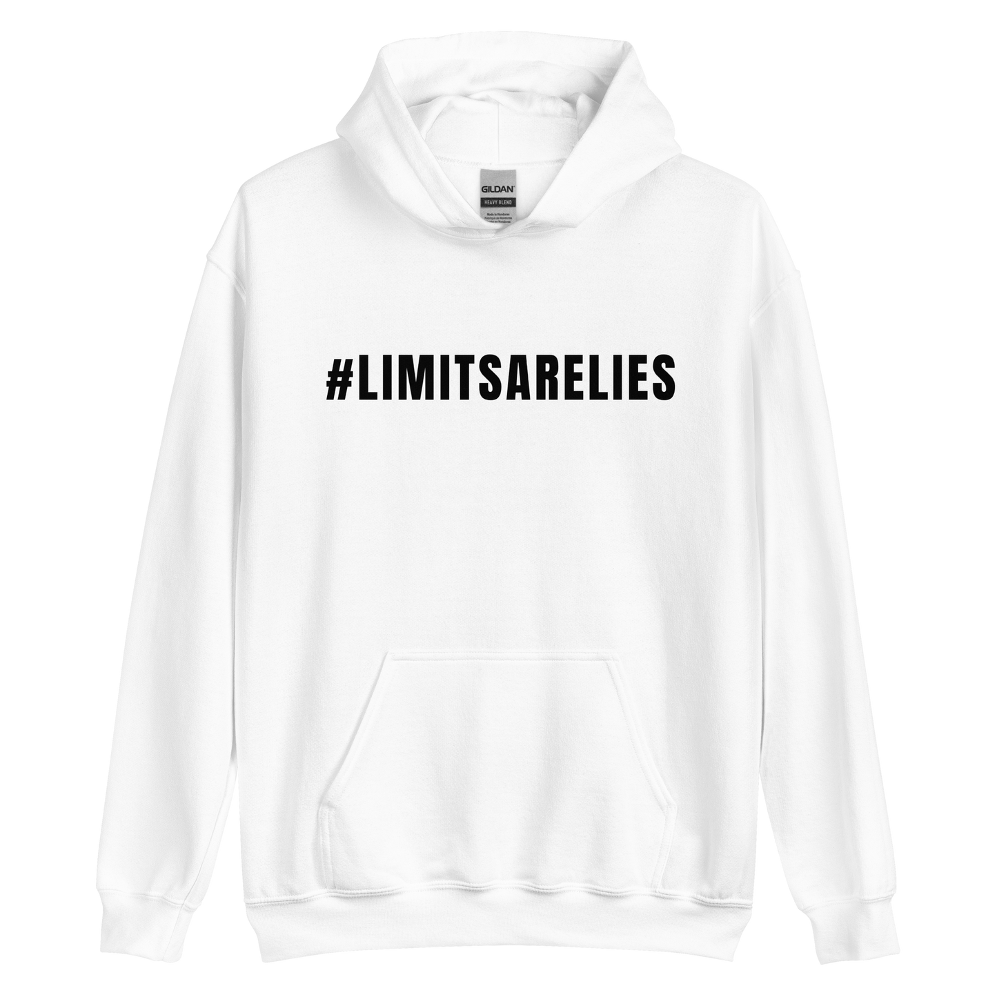 #LIMITSARELIES Logo Hoodie (Black)